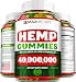 Omega 3, 6 & 9 Gummies for Stress Relief – 50 MG per Gummy, 90 count – Pain, Insomnia & Anxiety Management – Made in USA – Tasty & Relaxing Herbal Gummies – Premium Extract - Mood & Immune Support