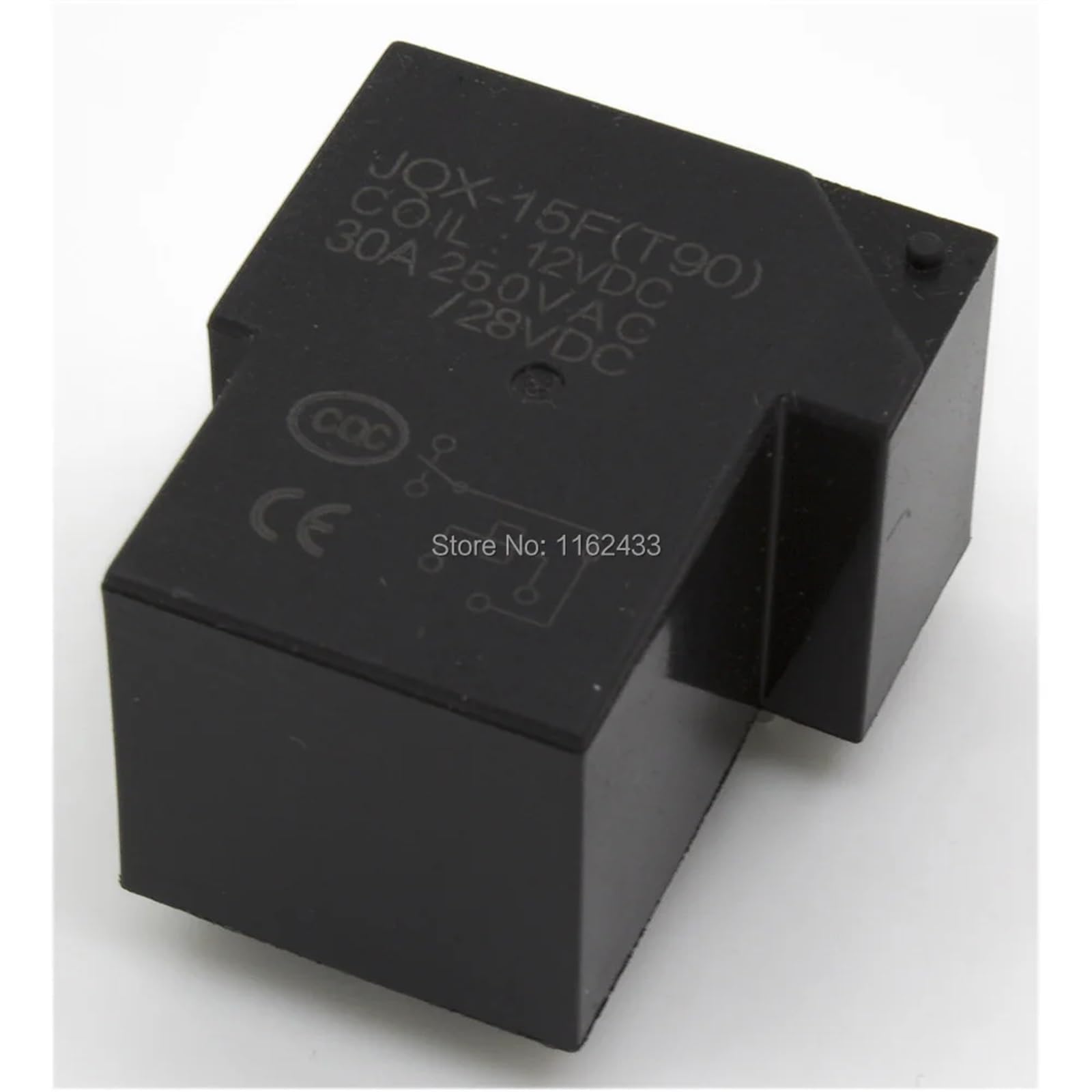 WBNFFUCYU 10pcs/lot JQX-15F T90 DC 12V 6 pin SPDT PCB Relay 12Vdc