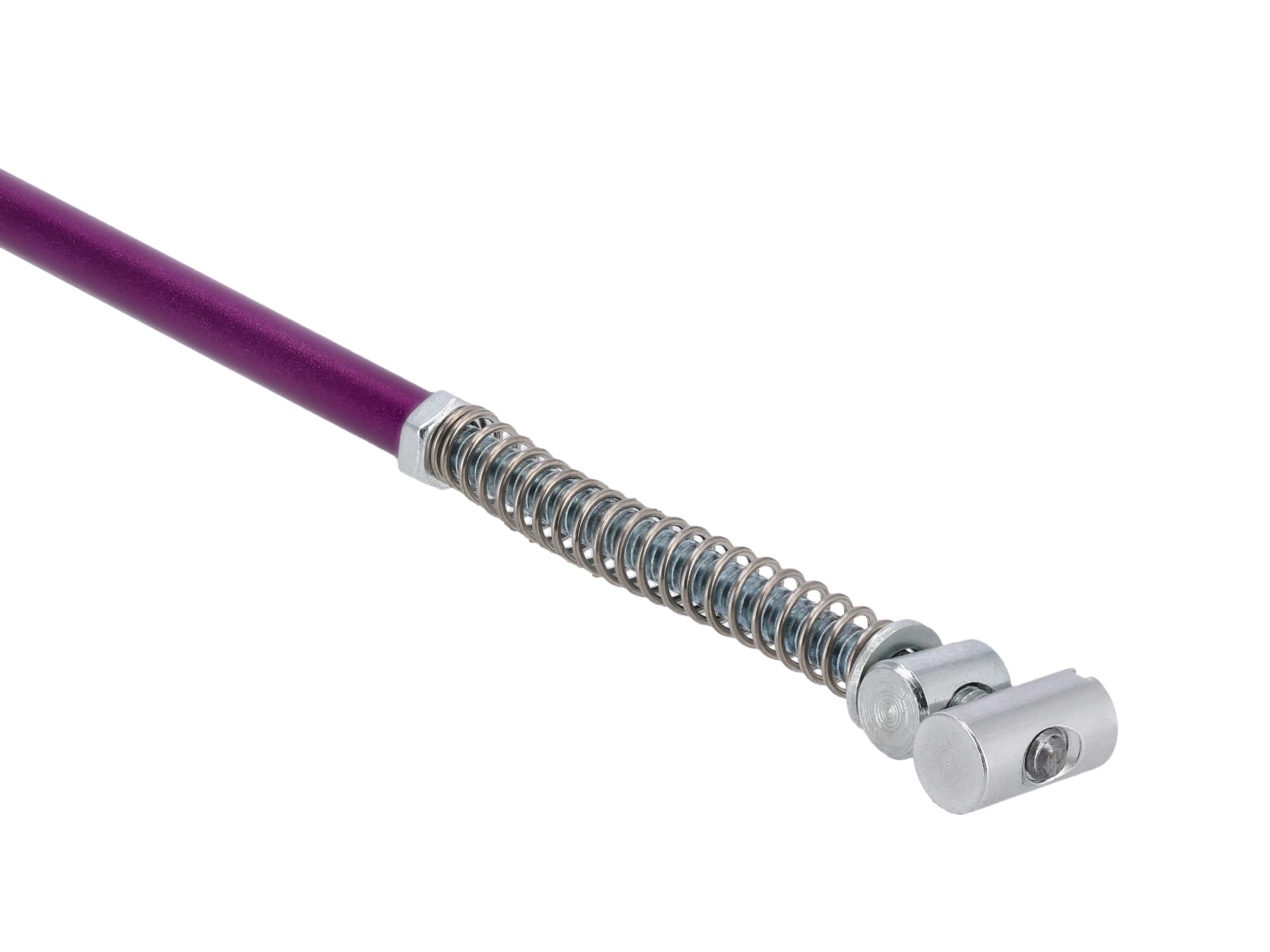 Racing Bremsgestänge 485mm, Kugelgelagert, Violett eloxiert - für Simson S50, S51, S53, S60, S70