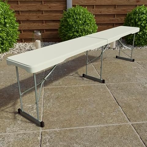 Home Vida 6ft Folding Trestle Bench Cover
