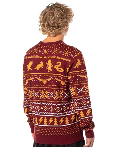 Bioworld Adult Christmas Holiday Ugly Sweater Knit Pullover for Men and Women3