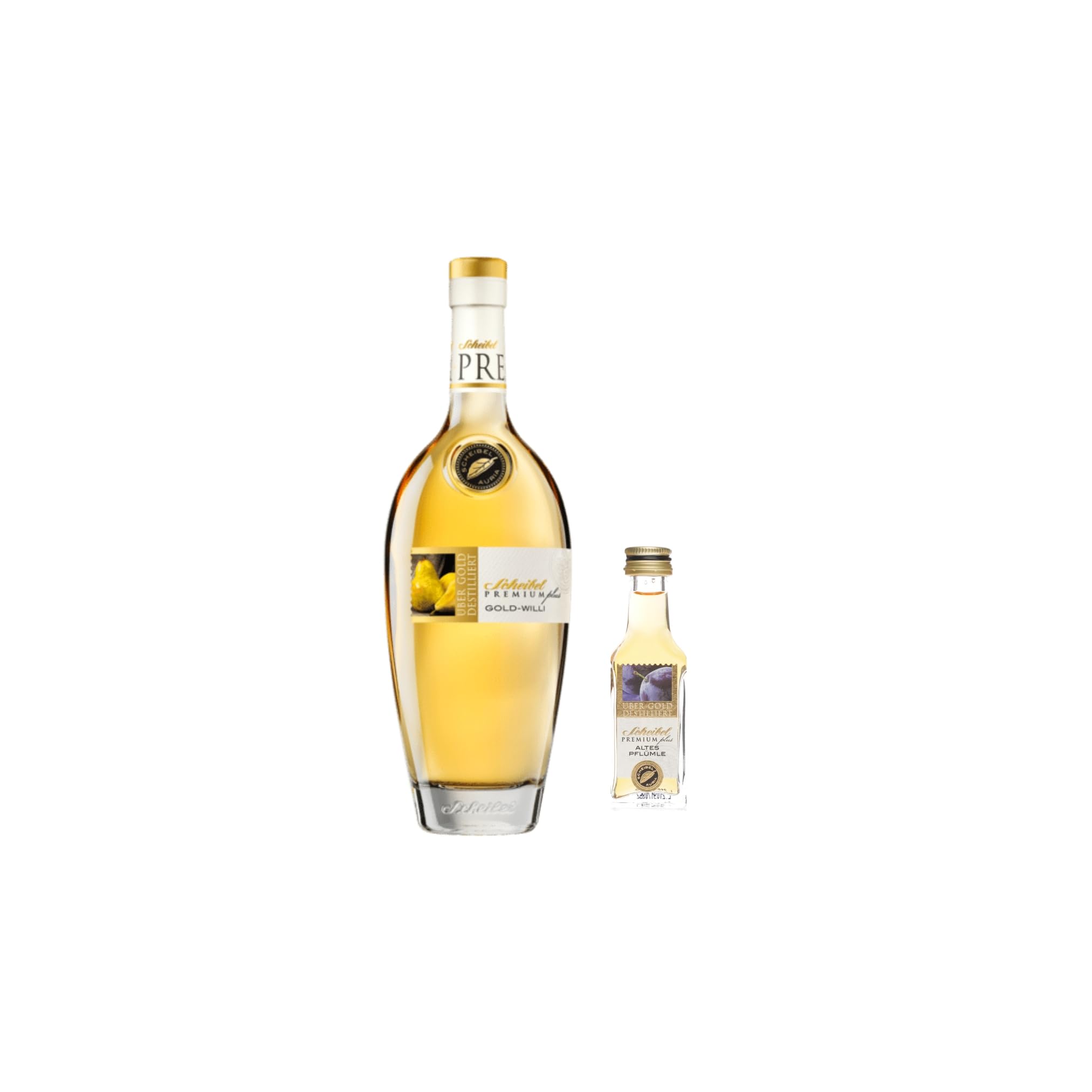 Scheibel Gold-Willi 0,7 L 40% Vol. + 1x Scheibel Probe 0,02l