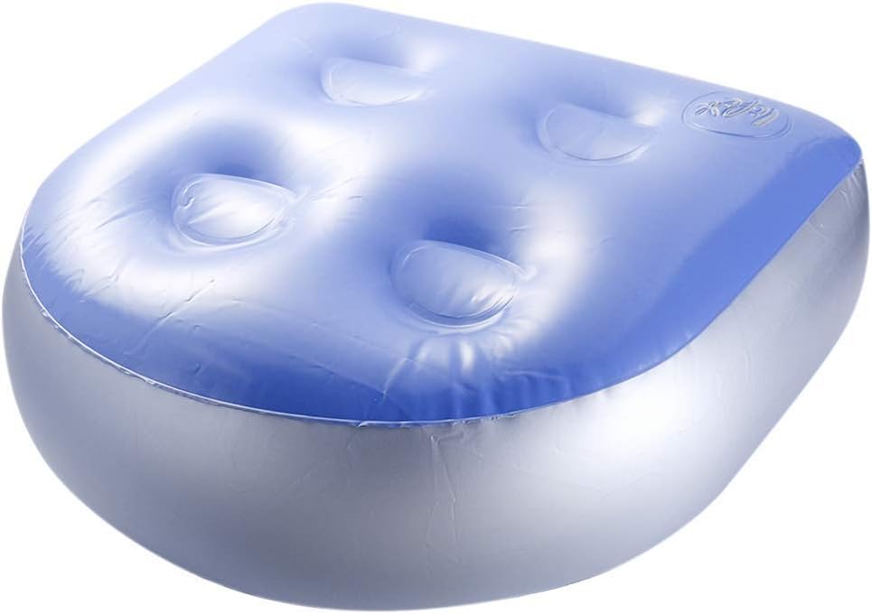 Merkisa Spa Booster Seat, Hot Tub Inflatable Booster Seat Pad Back Pad Spa Cushion with 4 Suction Cups, Relaxation Massage Mat for Adults and Kids at Home Spa&Rest Suitable for All Spas and Hot Tubs : Patio, Lawn & Garden