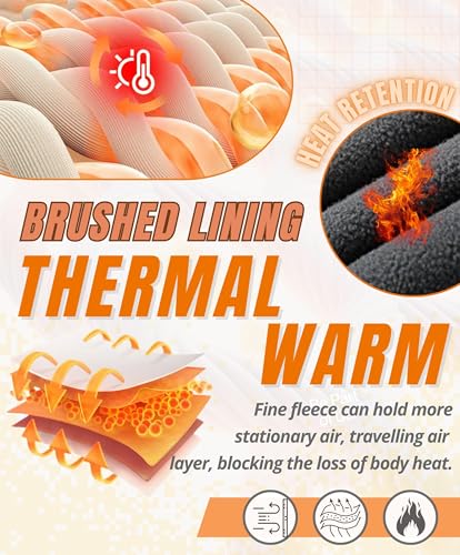 AMZSPORT Sportjacke Damen Laufjacke Gebürstetes Innenfutter Trainingsjacke mit Kapuze für Yoga Gym Fitness, Thermoschwarz M