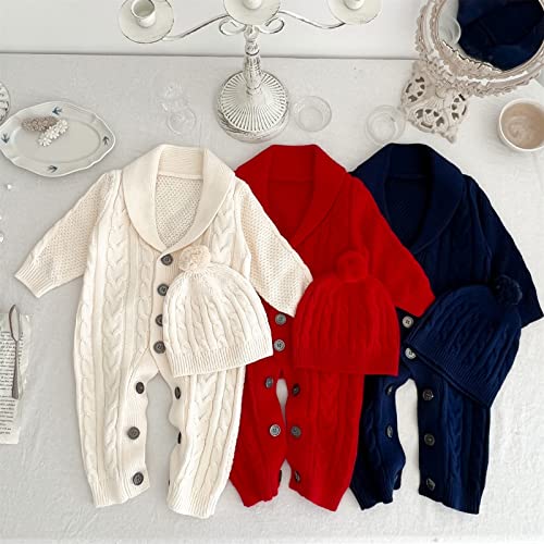 Combinaison de ski bébé pour hiver - Barboteuse à capuche chaude de Noël - 4
