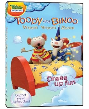 DVD Toopy and Binoo - Vroom Vroom Zoom - Dress Up Fun Book