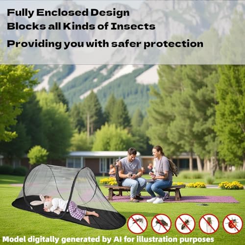 Mosquitero Pop Up Plegable para Una Persona miniatura 2