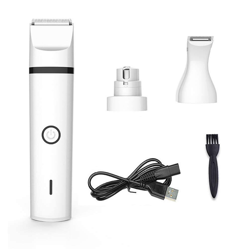 Tondeuse cheveux pour animaux haute précision avec moteur électrique silencieux et sans fil