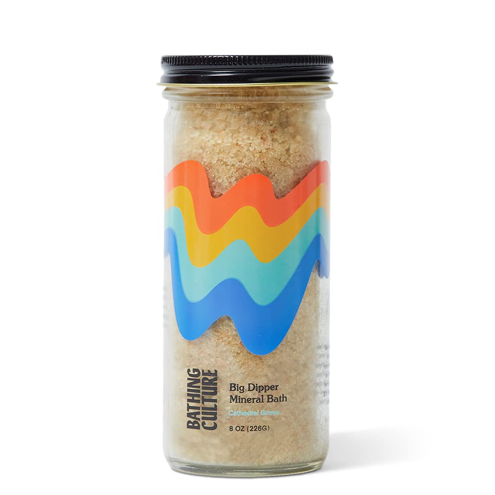 Bathing CultureOrganic Big Dipper Mineral Bath | Natural, Biodegradable, Sustainable, Vegan Personal Care (8 oz | 227 g)