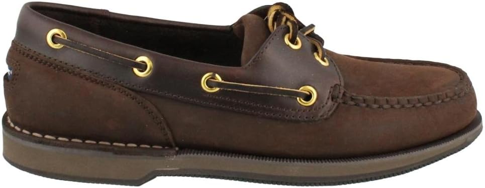 Rockport Men's Ports of Call Perth Slip-On,Chocolate,6.5 W US