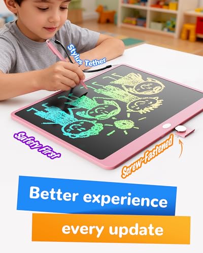image for KOKODI LCD Writing Tablet, 16 Inch Colorful Toddler Doodle Board Drawi