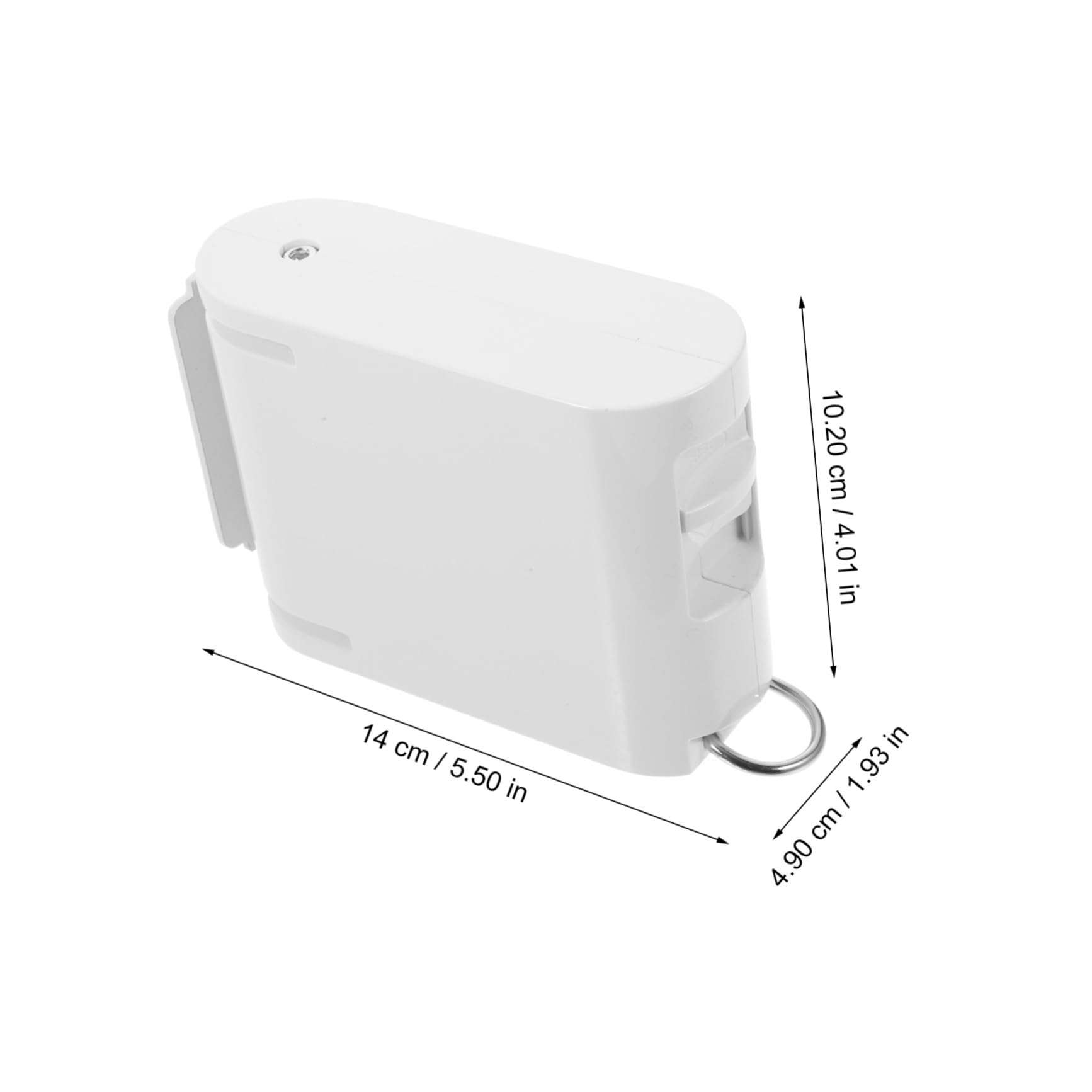 Tragbare Einziehbare Wäscheleine aus Abs und TPU mit No Drill Installation für Drinnen und Draußen Vielseitig Einsetzbar zum Trocknen von Kleidung und Decken