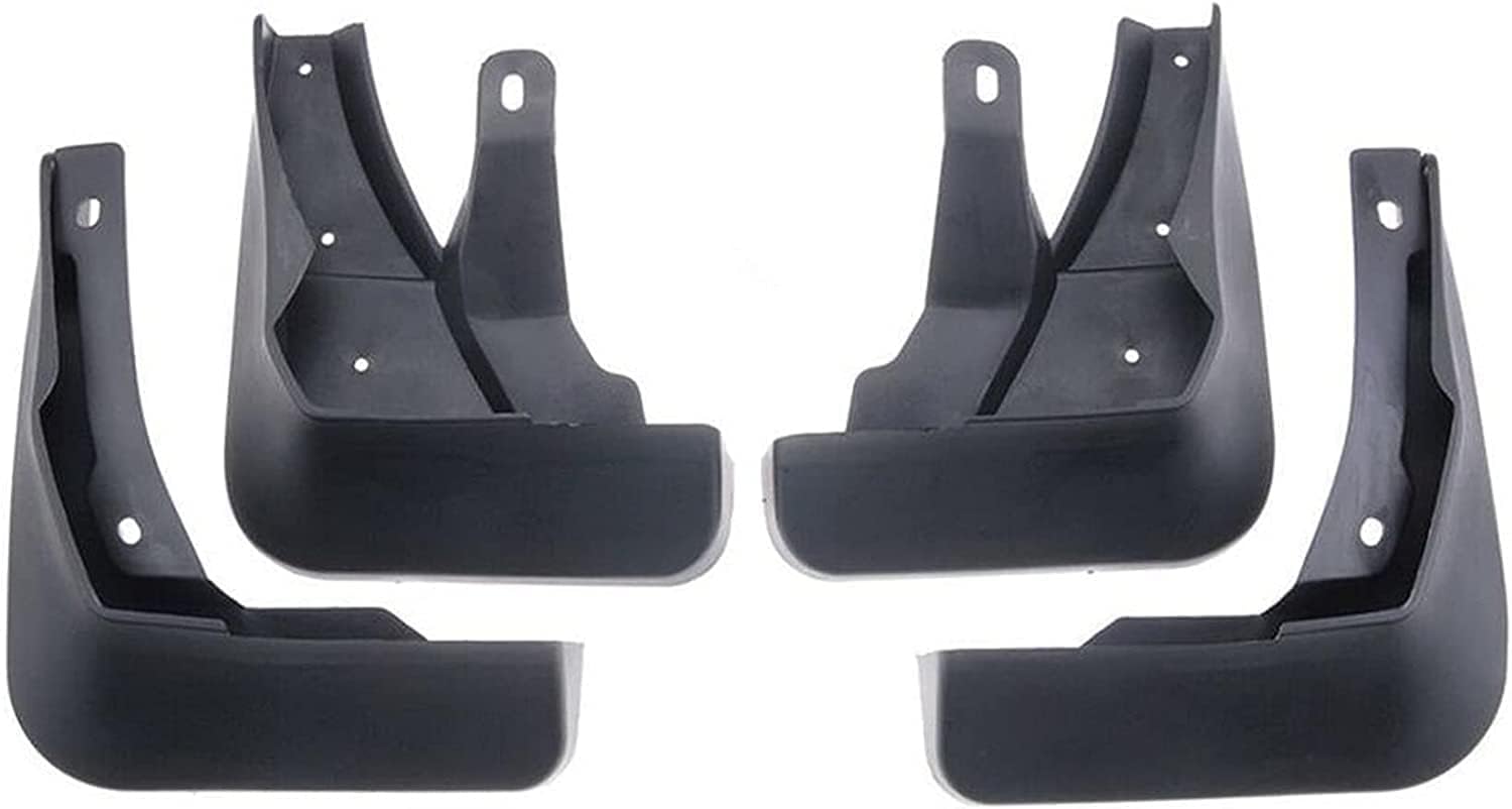 NYSLDSCO 4Pcs Premium Mud Flaps for Audi A6 C7 2016 2017 2018 Front and Rear Splash Guards Durable Mudguards Protection Against Road Debris