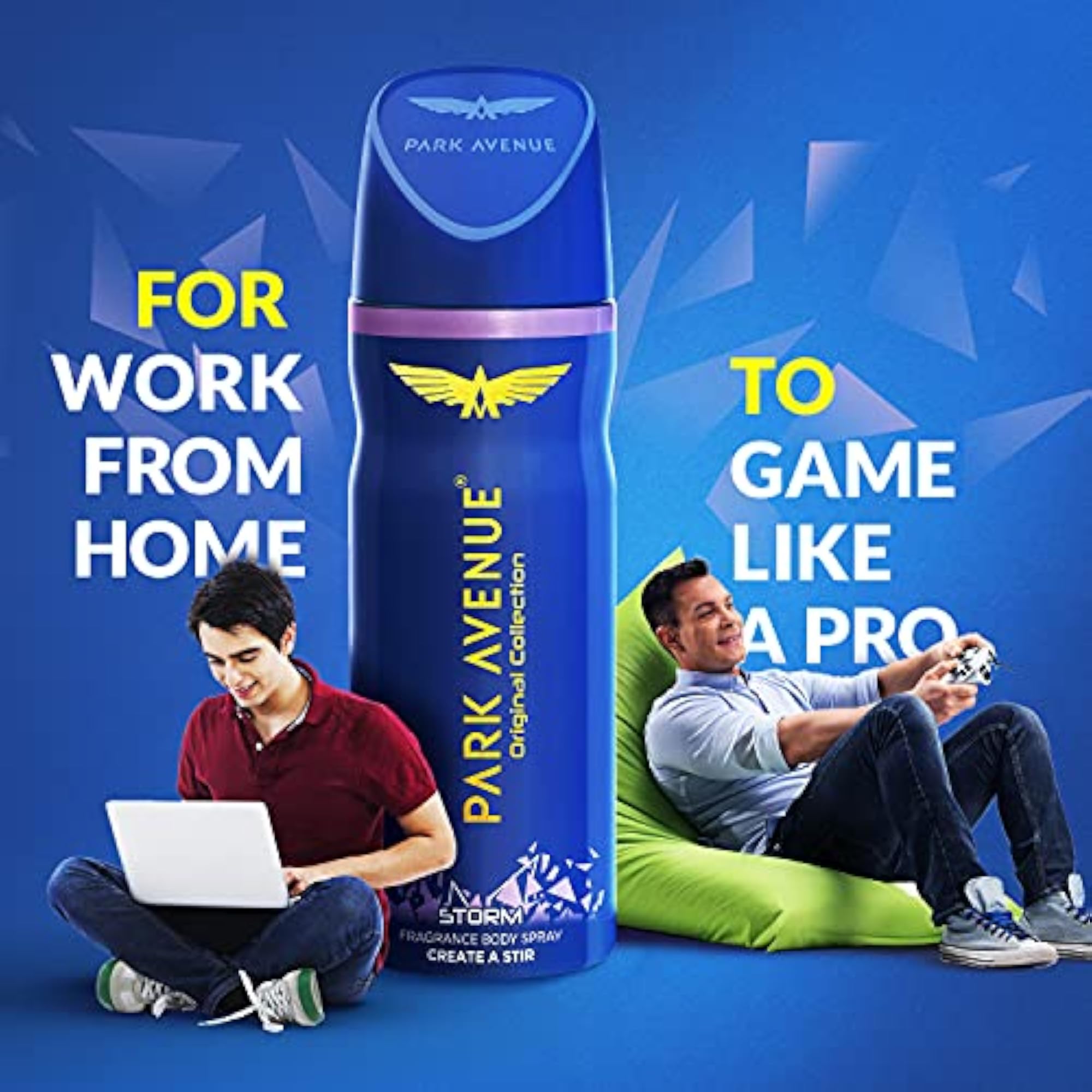 Men's Classic Deo Storm Pack of 2, 100gm