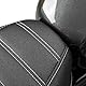 Motorrad-Beifahrer-Fahrer-Dual Doppel Leder Sitzkissen-Abdeckung, kompatibel mit Rebel 1100 CMX1100 CMX cm 1100 2021 2022 2023 2024 2025 Sozius-Pad-Druckentlastung (Matt-schwarz)