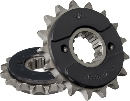 JT Sprockets JTF339.17RB 17 Tooth Rubber Cushioned Front Countershaft Sprocket