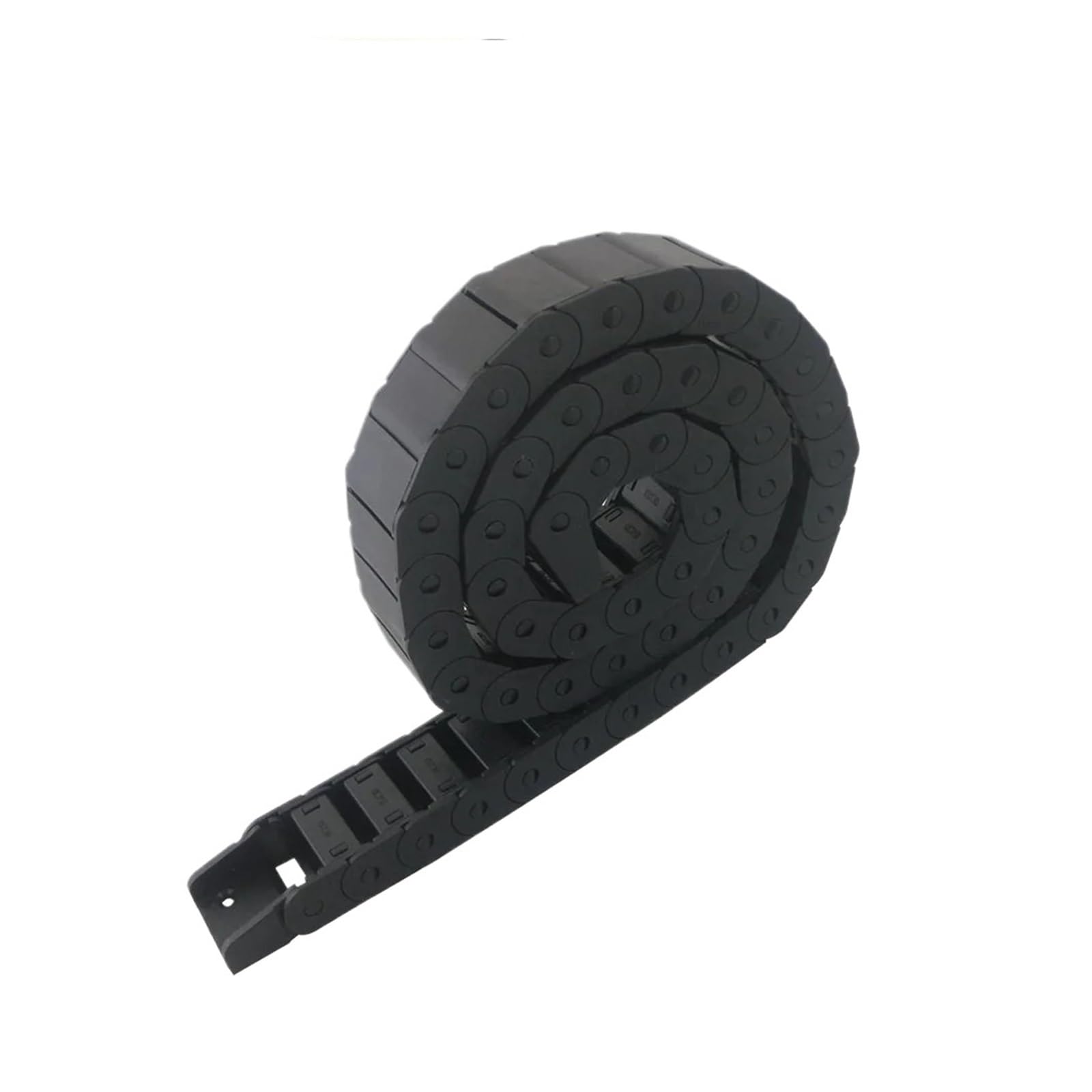 Equipos industriales Cadenas de transmisión Cadena de Arrastre de Cable de Nailon Reforzado con plástico semicerrado, tamaño Interno de 15x30mm, 1,05 M Cadenas de transmisión