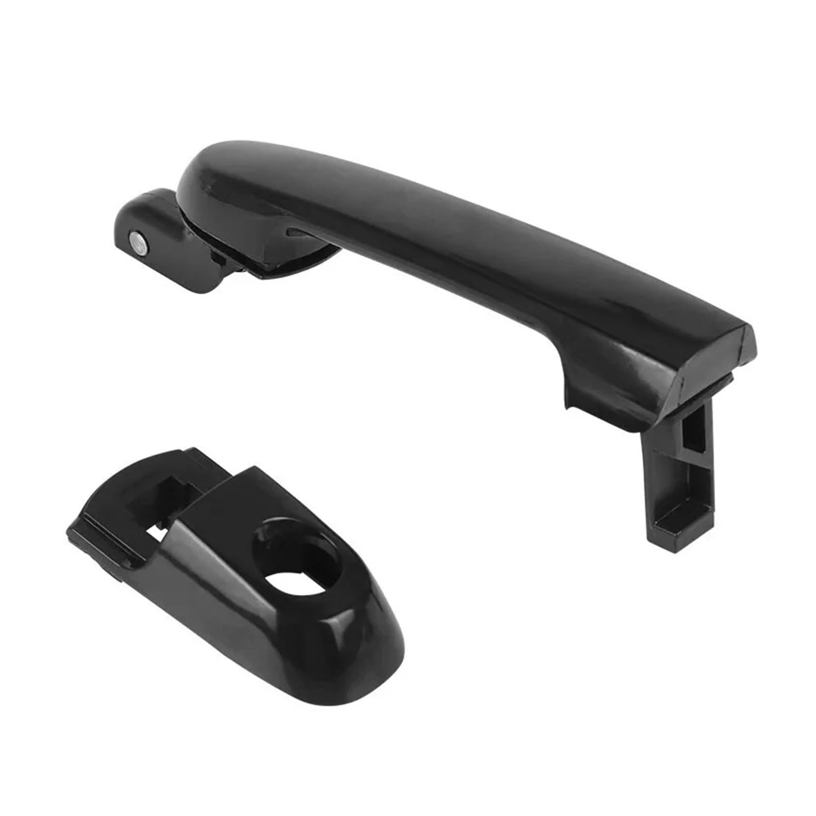 Bhgmgeblv Front Right Durable Outside Door Handle For Hyundai For Accent 2006 2007 2008 2009 2010 2011 83660-1E000 83650-1E000 Car Front Rear Left Right Exterior Door Handles(Front Right)