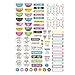 Teacher Created Resources 2152 Lesson Planner w/Stickers, Confetti, 8-1/2-Inch x11-Inch, Multi