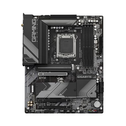 GIGABYTE B650 GAMING X AX V2 Scheda madre - AMD Ryzen serie 9000, VRM a 8+2+2 fasi, fino a 8000 MHz DDR5 (OC), 1xPCIe 5.0 + 2xPCIe 4.0 M.2, LAN 2,5 GbE, WIFI 6E, USB 3.2 Gen 2 - Scheda madre - Immagine 1