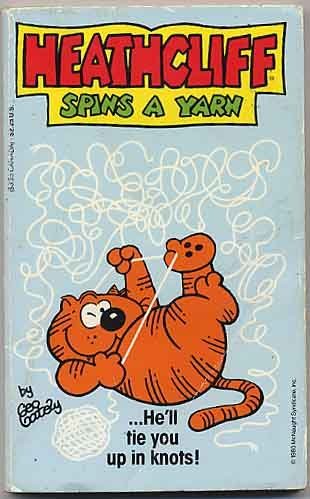 Heathcliff Spins Yarn 0441322492 Book Cover