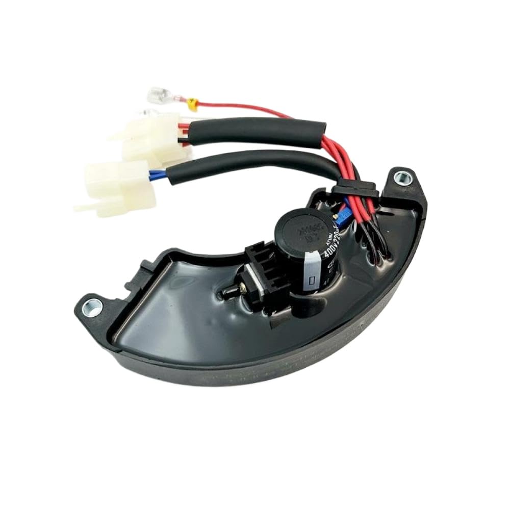 Generador de 7kW con regulador de Voltaje automático, estabilizador AVR, Compatible con Accesorios Genset trifásico de 8 Cables, 400V, 220UF