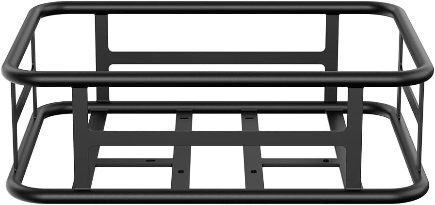 Aipas Electric Bike Front and Rear Basket Set, 2-in-1 Cargo Basket, Easy Installation, Large Capacity for Groceries & Gear, Compatible with Aipas Models (Not for Jaguar-X, V1 Velo)