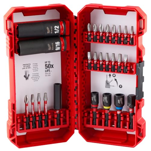 Milwaukee Electric Tool 48-32-4408 Shockwave Drive & Fasten Bit Set