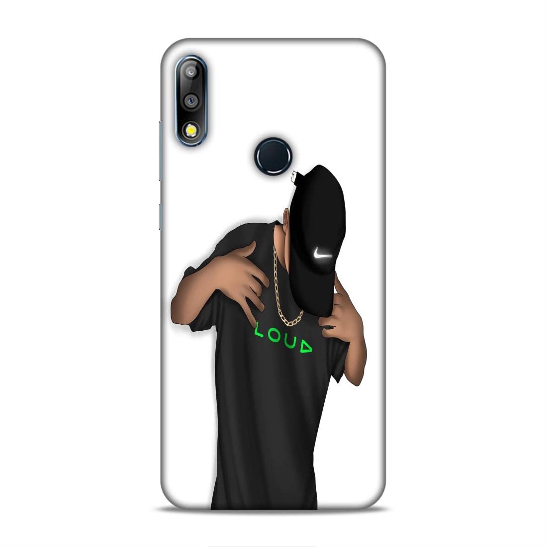 KONQUE Designer, Premium Polycarbonate Smarty Boy Plastic Mobile Back Case Cover Compatible for Asus ZenMax Pro M2