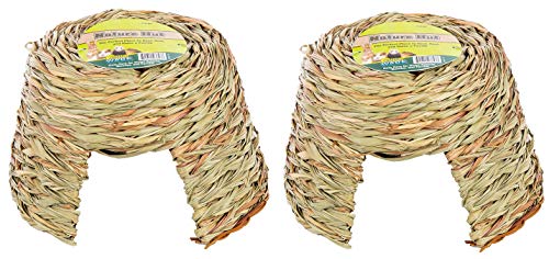 Ware Manufacturing Natural Willow and Grass Pet Hut for Small Pets, Large (Ð¢wo Ð ack)