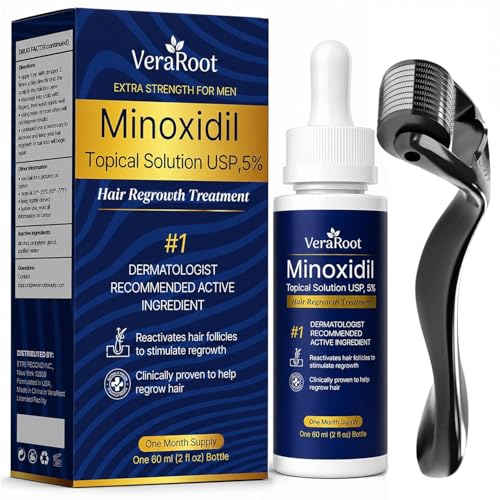 5% Minoxidil Beard Growth Kit For Men: Hair Loss and Hair Regrowt...