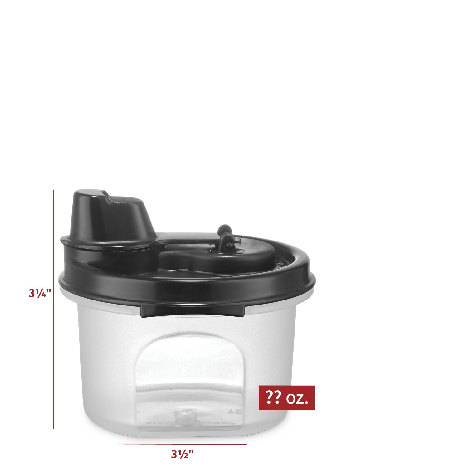 SIGNORA WARE Öl- und Essigspender-Set, Mini-Saucenflaschen für Balsamico-Essig, Sojasauce, Salatdressing-Flaschen mit einfachem Ausgießer, luftdichte und auslaufsichere BPA-freie Kunststoffbehälter