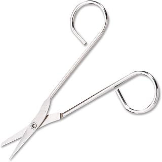 Apenas primeiros socorros, Tesoura de primeiros socorros FAE6004, 10,8 cm de comprimento, banhado a níquel