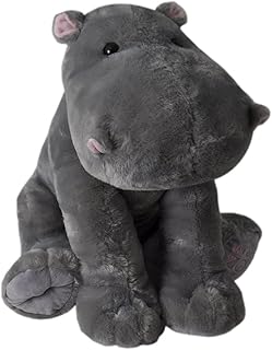 The Petting Zoo Hippo Stuffed Animal, Gifts for Kids, Wild Onez Zoo Animals, Hippo Plush Toy 12 inches