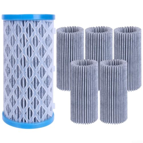 Lot de 5 cartouches filtrantes de piscine de type A C pour une utilisation dans les ensembles et systèmes de filtre de piscine hors sol