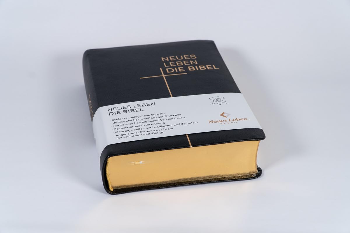 Neues Leben. Die Bibel, Standardausgabe, Leder mit Goldschnitt