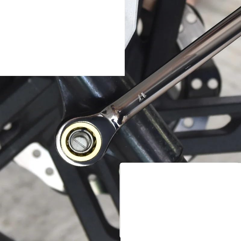 Llaves Fijas Con Carraca Llave dinamométrica ajustable de 6-32mm, llave de trinquete for bicicleta, motocicleta, herramientas de reparación de automóviles, herramienta mecánica, 1 ud. Llave Carraca(32