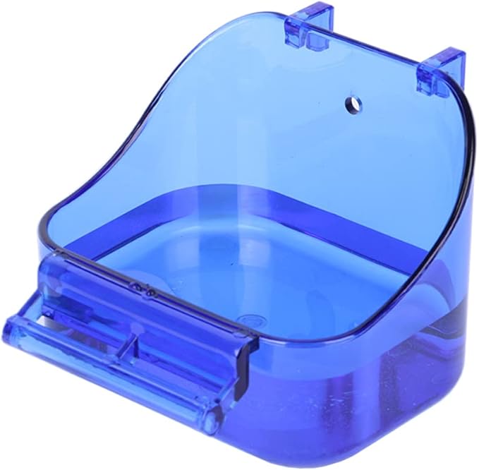 YJJKJ Pet Bird Bath Box, Bird Caged Parrot Bathing Tub