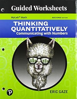 Paperback Student Print Reference for Thinking Quantitatively: Communicating with Numbers Book