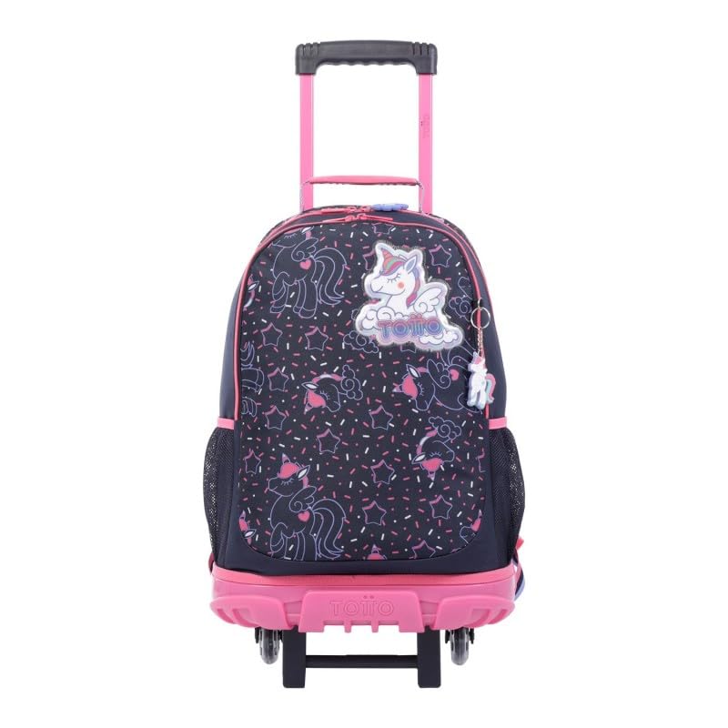 TOTTO Mochila escolar grande con ruedas - Unipony TAMAÑO ESTÁNDAR