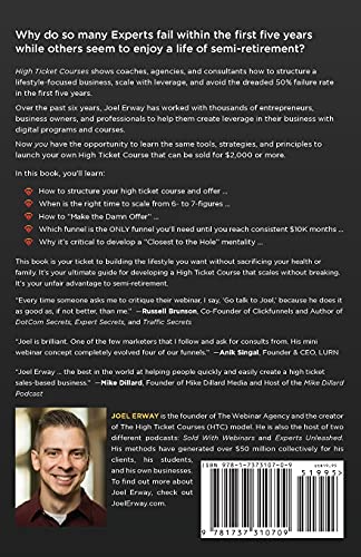 High Ticket Courses: The Fastest Way for Coaches, Consultants, and Service Providers to Make Six or Seven Figures with a New Hybrid Education Model - Image 2