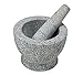 Produktbild KESPER 71502 Mörser mit Schlegel aus Granit - hell/Granit-Mörser/Kräutermörser