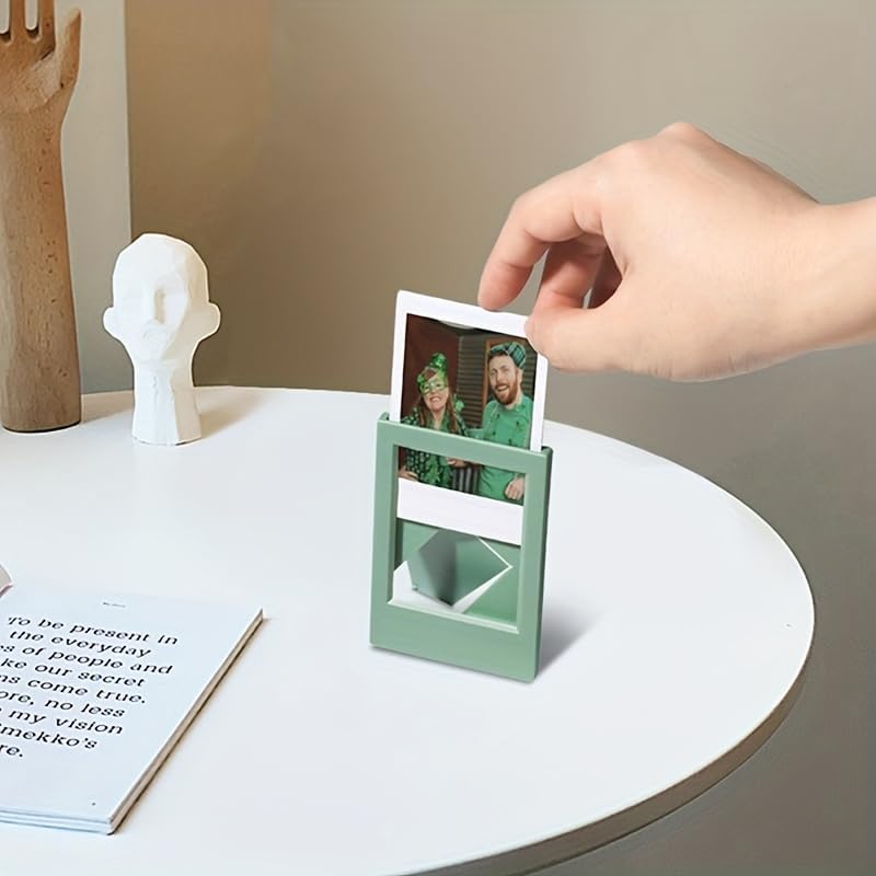 5pcs 3 Inch Mini Photo Frames for Fujifilm Instax Mini 12 11 9 8 Instant Camera Film, Small Plastic Frames for Desktop Display, Polaroid Colorful Frame Set