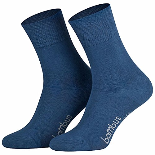 Chaussettes en bambou sans élastique comprimant pour soulager les pieds sensibles