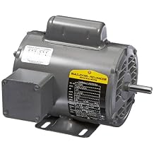 Baldor L1203M General Purpose AC Motor, Single Phase, 48 Frame, Open Enclosure, 1/4Hp Output, 1725rpm, 60Hz, 115/230V Voltage