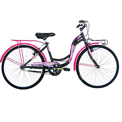 F.lli Masciaghi Bici 24 CTB Donna Acciaio 1 Velocita Nero