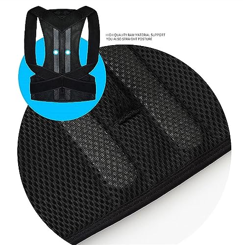 Faja lumbar y corrector de joroba ajustable para aliviar espalda y cuello 5