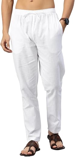 Majestic Man Men's Pure Cotton Regular Fit Solid Pyjama