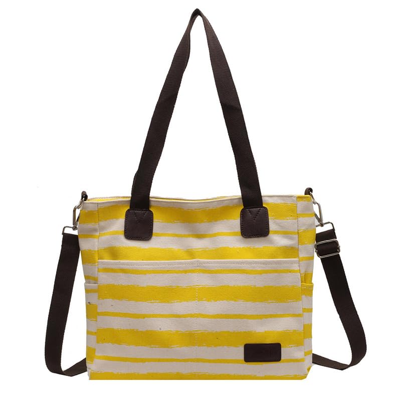 Sac fourre-tout pour femmes en toile de grande capacité pour le voyage