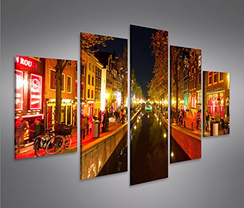 Islandburner Quadro moderno Red Light V2 MFP